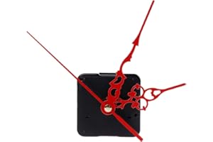 fatteryu Orologio al Quarzo Meccanismo di Movimento Mani Strumento di Riparazione a Parete Parti Kit Silenzioso Set Fai da Te