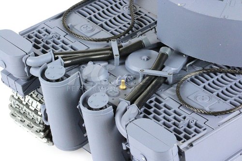 Heng Long Radio Remote Control Model Tiger 1 RC Tank Pro Version with Metal Tracks & Gearboxes