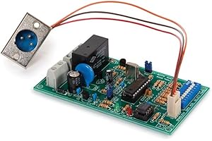 Whadda Module de relais contrôlé par DMX avec protocole DMX512, idéal pour contrôler les gradateurs, les scanners et les têtes mobiles dans les