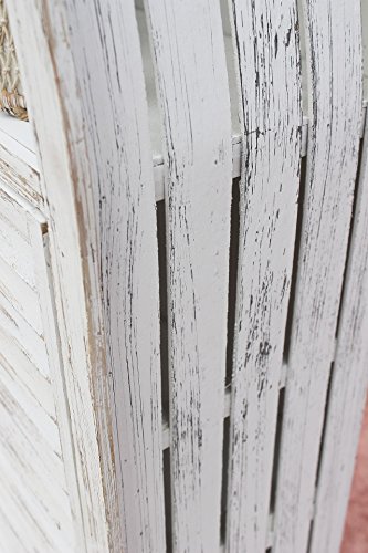 DanDiBo Boot Schrank 2er Set 120001 Regal 60 und 123 cm Badregal Shabby Badschrank Weiß - 5