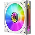 TZMRIT Prism 4 Pro RGB & ARGB 120 mm Case Fan, Syncable 4-Pin PWM Fan