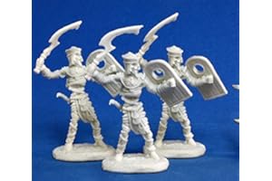 Pechetruite 1 x Mummy Warrior - Reaper Bones Miniatura per Gioco di Ruolo Guerra - 77146