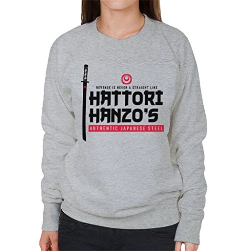 Cloud City 7 Kill Bill Hatori Hanzos Japanese Steel Swords Women's Sweatshirt