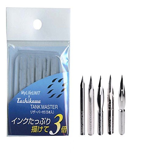 mylifeunit Tachikawa Comic Pen Feder-Set – 5 Schreibfedern - 3