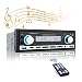 Produktbild Autoradio Bluetooth Car Stereo,MEKUULA Digitaler Mediaplayer 4x60W 1din, Bluetooth Autoradio für Auto In-Dash 2 USB/TF / FM/Audio Freisprecheinrichtung mit Fernbedienung ohne Kabel