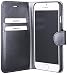 Produktbild JT Berlin LederBook Style für Apple iPhone 6 / 6S in schwarz [Echtleder | Handarbeit | Standfunktion | Kartenfächer | Magnetverschluss] - 10023