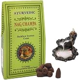 miebox make it easier Ayurvedic Doğal KONIK T&uuml;ts&uuml;ler (Şelale geri Akışkanlı) || 20 farklı AROMA ve KOKU || PALO SANTO, WHITE 