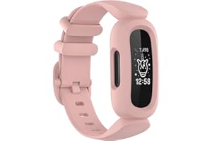 honecumi Bracelet Compatible avec Fitbit Ace 3 Bracelet enfant, Fitbit Ace 3 Souple Silicone Classiques Reglables Sport Bracelet Accessoires Élégant sangle