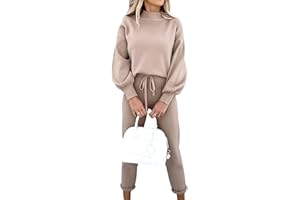 PEUIGNAO Conjunto Chandal Mujer Talla Grande Chándal Mujer Completo Loungewear Chandal Deportivo Deporte Señora Largo Tracksuit Women Chandals Mujer Invierno Chandales Mujeres Ancho Flojo Chándales para Mujer