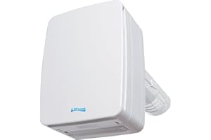 LA VENTILAZIONE La ventilation v-eco100p Récupérateur de chaleur à double flux, longueur 32 cm