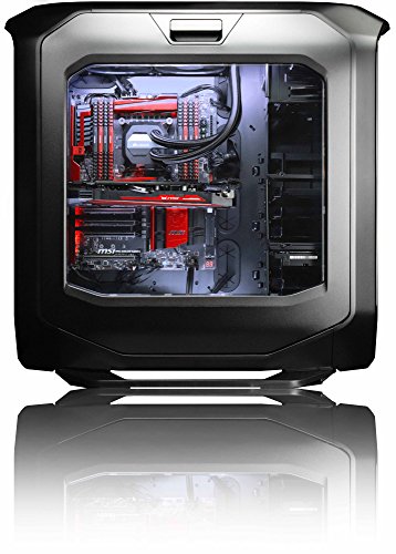 VIBOX Species-X GL780-450 Gaming PC – 4,5GHz Intel i7 Quad Core CPU, GTX 1080, leistungsfähig, Wassergekühlter Desktop Gamer Computer mit Spielgutschein, Windows 10, Weiß Innenbeleuchtung, lebenslange Garantie* (4,2GHz (4,5GHz Turbo) Superschneller Intel i7 7700K Kabylake Quad 4-Core Prozessor CPU, Nvidia GeForce GTX 1080 8GB Grafikkarte, 32GB Team 3000MHz DDR4 RAM, 960GB SSD, 3TB Festplatte, Corsair H100i GTX Wasserkühler, EVGA 650w Netzteil, Corsair 780T Gehäuse, Z270 Mainboard) - 4