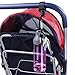 IntiPal Baby Stroller Buggy Pram Pushchair Drink Bottle Cup Holder with Carabiner Clip Hanger