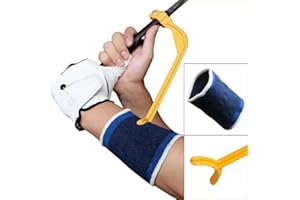 HH-GOLF Golf Swing Training Aid Set, Swing Correcting Tool with Wrist Band, Golf Posture Motion Correction