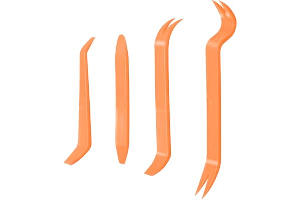 MumdoYAL Juego de Herramientas de desmontaje para reparación de automóviles: Conjunto de 4 Piezas, palancas de plástico para Quitar y Volver a Colocar, Herramientas de desmontaje.