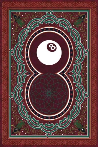 Cropswap.co.nz Monogram Pocket Billiards (Pool) Journal: Blank Notebook Diary Log: Volume 63 (Monogram Arabesqueone 365 Lined) Image