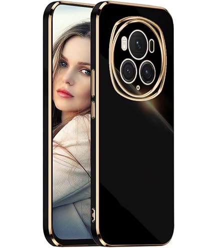 RankOne Custodia Compatibile con HONOR Magic6 Lite 5G (6.78) Cover Case - Giallo