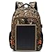 Produktbild WRMING Solar Aufladung Rucksack Multifunktions Outdoor Camping Tasche Solar Panel Abnehmbar Atmungsaktiv Casual Rucksack Laptop-Tasche Schule Schultasche für College Reisen Rucksack,Camouflage