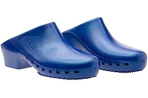 CALZURO Classic Senza Fori, Zoccoli Sanitari Donna Uomo in Gomma, Professionali CE Antistatici Autoclavabili Anatomici, Suola Antiscivolo SRC Antibatterica, Pantofole Donna, Scarpe Uomo