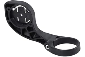 TBEST fäste garmin edge,Support de Fixation pour ordteur de Guidon de vélo, 2 Couleurs, Support en plaique Durable pour ordteur de vélo, Montage GPS pour Garmin Edge 200/500/800, Bryton Rider 20/30/40(Noir)