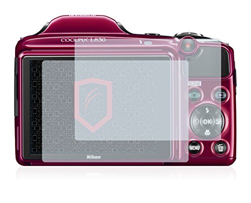 Vikuiti 2x Film Protection CV8 de 3M pour Nikon Coolpix L830 Protecteur   cran - Ultra adh  sive