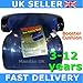 Black And Blue Polystyrene Booster Seat
