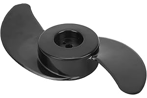 Leapiture 2 Cuchillas Hélice Kit, Repuesto Piezas Motor Arrastre Eléctrico para Motores Fuera Borda De 50lb 60lb 68lb 88lb 12V 24V