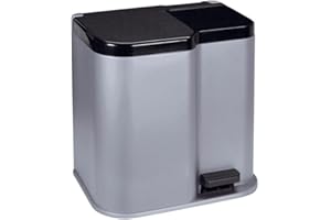 Curver Mülleimer zur Mülltrennung Duo PEDALBIN