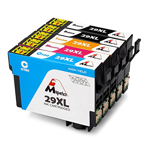 Mipelo Kompatibler Ersatz für 29 29XL Hohe Kapazität Druckerpatrone - 5 Pack Gilt für Epson Expression Home XP-332 XP-235 XP-432 XP-435 XP-445 XP-442 XP-335 XP-345 XP-342 XP-245 XP-247 Drucker