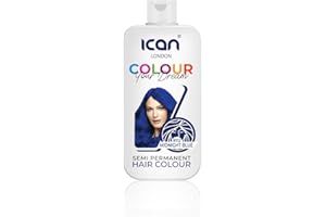 ican London Colour Your Dream Semi Permanent Hair Color 100ml (112-MIDNIGHT BLUE)