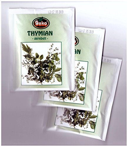 Preisvergleich Produktbild Thymian, gerebelt - Pack mit 3 x 5g