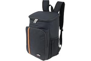 EUMMY 20L Cooler Backpack Insulated Picnic Beer Bag Freezer Multiple Pockets Large Capacity Waterproof Cooling Bag Food Container for Picnic Camping BBQ Park Family Outdoor Activities