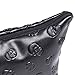SZTARA Fashion Handbag Makeup Case 3D Cosmetic Bag Waterproof Storage Pouch Pack Women Ladies Travel Home Skull All Black