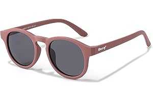Maesy Kinder Sonnenbrille für 6-12 Jahre - UV400 Polarisierter Schutz - Flexibler und Biegsamer Rahmen - Sichere und Bequeme Sonnenbrille Kinder - Novi