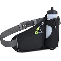 Vbestlife MOLLE Water Bottle Holder Pouch - Adjustable Nylon Waist/Belt Pack, Fits Most Bottles, For Hiking, Running, Tactical Use
