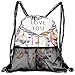 Produktbild RAINNY Drawstring Backpacks Bags,Hand Drawn Dream Catcher Illustration Ethnic Bohemian Style Image Vibrant Colored,5 Liter Capacity,Adjustable
