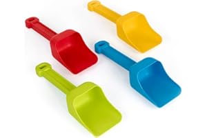 Miniland - Set Juguetes Playa para Niños, Resistentes para Arena y Nieve, Juegos de Playa y Exterior, Diversión al Aire Libre (Set 4 Palas Harineras)