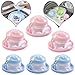 Produktbild 2 Stück Mesh-Filterung Filterbeutel Laundry Clean - Floating Pet Fur Catcher wiederverwendbarer Haarentferner für Waschmaschine AMhomely® (6PC Pulver + Blau)