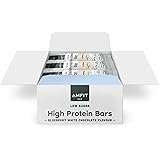 Marchio Amazon - Amfit Nutrition Barretta proteica a basso contenuto di zuccheri (20gr proteine - 2,8gr zucchero), yogurt ai 