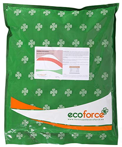 CULTIVERS Harina de Hueso de 5 kg. Abono para Plantas ecologico Que aporta fosforo y Calcio a Todo Tipo de Cultivos. Precio Directo de fabrica