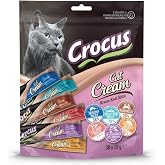 Crocus Multıpack 6 &Ccedil;eşit Krema Kedi &Ouml;d&uuml;l&uuml; 30 Adet x 15 Gr