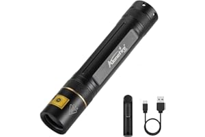 Alonefire SV003 10W Torcia UV 365nm Professionale LED Ricaricabile Potente Lampada Ultravioletti per Resina, Fluorescina, Rilevatore di Urina di Animali Domestici con Caricabatterie, Batteria Litio
