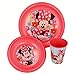 Produktbild Elemed 23710 Minnie 3 Stück Easy Set (Teller, Schüssel und Becher), Mehrfarbig
