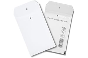 400 Stück Luftpolsterumschläge in weiss - 1/A - (120 x 175) - Luftpolstertaschen/Versandtaschen - elb-verpackungen