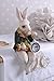Produktbild Kantensitzer Tischuhr Kaninchen Kantenhocker Figur Alice Wunderland Palazzo Exclusiv