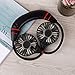 Produktbild Webla Ventilatore portatile ricaricabile con archetto USB ricaricabile, doppio ventaglio caldo,24x20x5cm