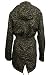 Womens/ Ladies Shower-proof Rain Mac Coat by Brave Soul 'Trance' Leapard Print (Khaki Leopard) 10