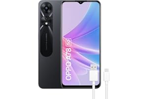 OPPO A78 5G - Smartphone Free, 8GB+128GB, ekran 6.6", aparat 50+2+8MP, Android, bateria 5000mAh, szybkie ładowanie 33 W - czarny