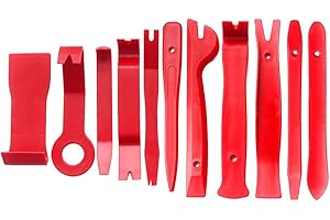 Radworx Car Trim Removal Tool Kit - 11 pcs Prying Set Auto Body Shop Car Clips Dashboard Panel Disassembly tool