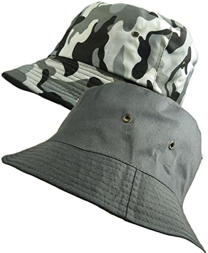 Dennis Warm series New Unisex Mens Ladies Reversible Bush Bucket Fisher Sun Cotton Camo Hat Cap