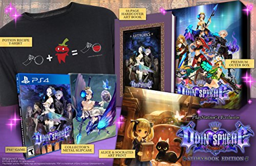 Atlus Odin Sphere Leifthrasir - Storybook Edition, PS4 - Juego (PS4, PlayStation 4, Soporte físico, Acción / RPG, Vanillaware, 7/06/2016, T (Teen))